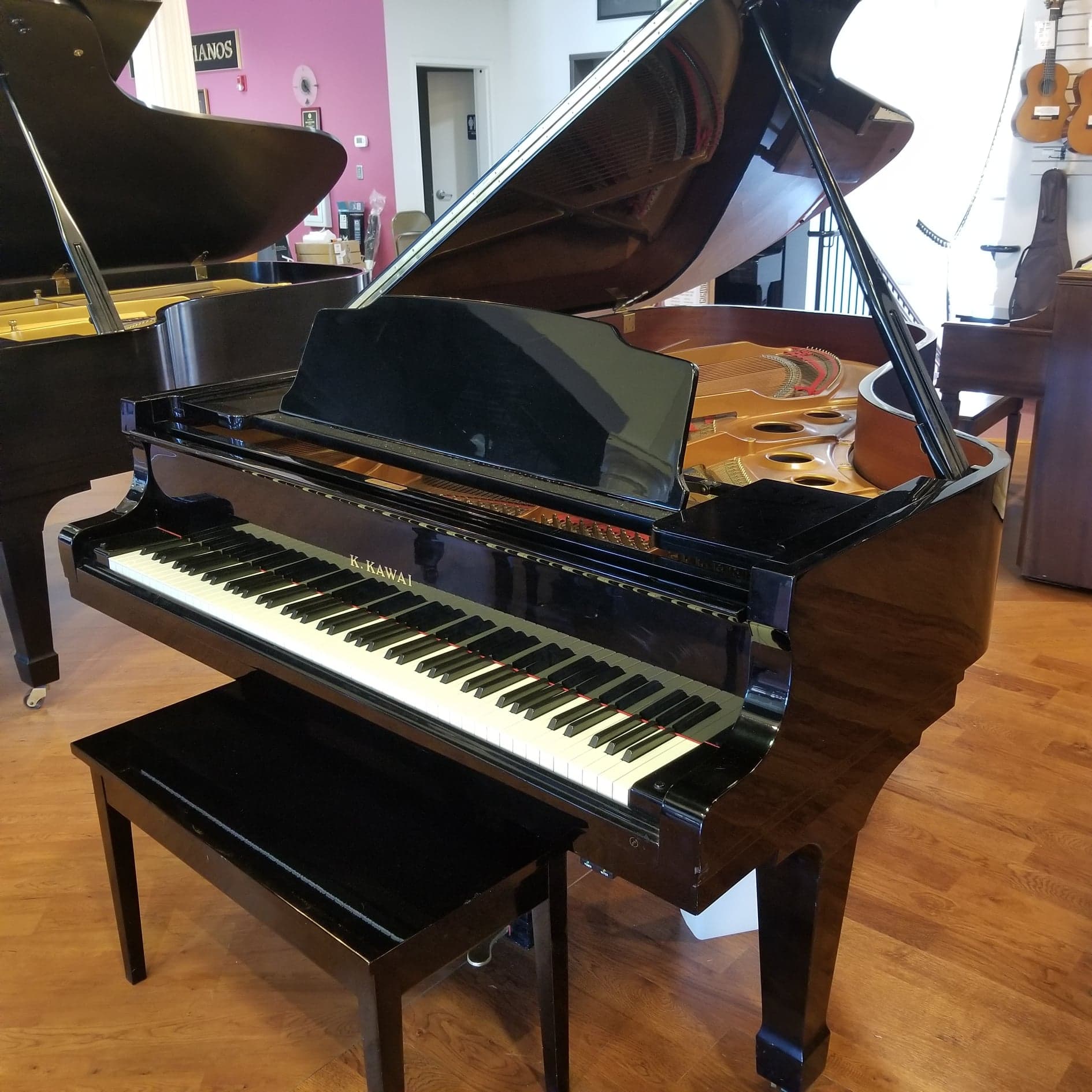 *Sold* 1989 Pre-Owned 7′ Kawai Concert Grand Piano - Bill Jones Music